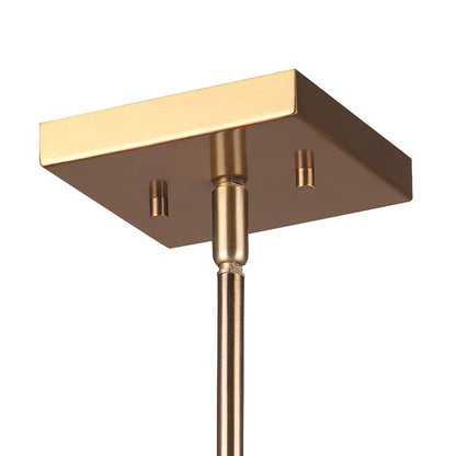 Canarm Coco 14in 4-Light Chandelier | Modern Gold Metal | Dining Room & Living Room | 14 x 14 x 23 in | Model ICH1034A04GD14