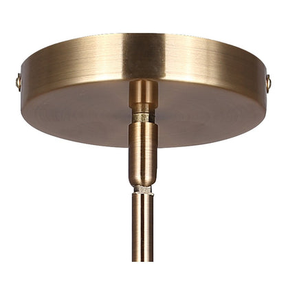 Canarm Daxton 20in 3-Light Chandelier | Contemporary Matte White and Gold Metal | Kitchen Island & Dining Room | Model ICH1146A03WHG