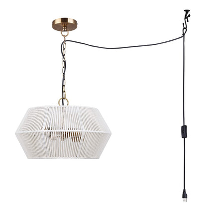 Canarm Ikaria 17.75in 4-Light Chandelier | Modern Gold Steel | Dining Room & Entryway | 17.75 x 17.75 x 11.25 in | Model ICH2110B04GD18