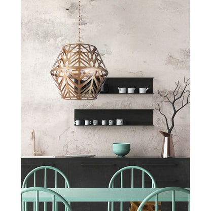 Canarm Maud 16in 3-Light Chandelier | Painted Gold Finish | Dining Room & Kitchen Island | 16 x 16 x 18 in | Model ICH635B03PGD17