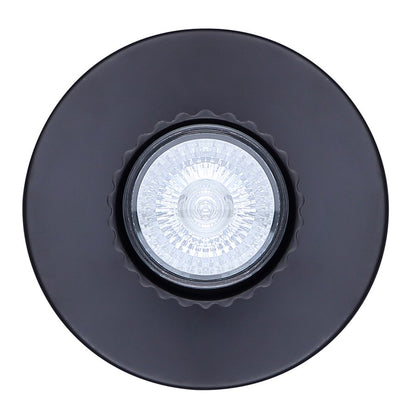 Canarm Rexton 5in 1-Light Track Light | Matte Black Steel | Hallway & Entryway Accent | 5 x 5 x 6 in | Model ICW1119A01BK10