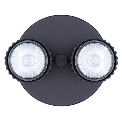 Canarm Rexton 5.5in 2-Light Track Lighting | Matte Black Steel | Hallway & Bedroom | 5.5 x 5 x 5.75 in | Model ICW1119A02BK10