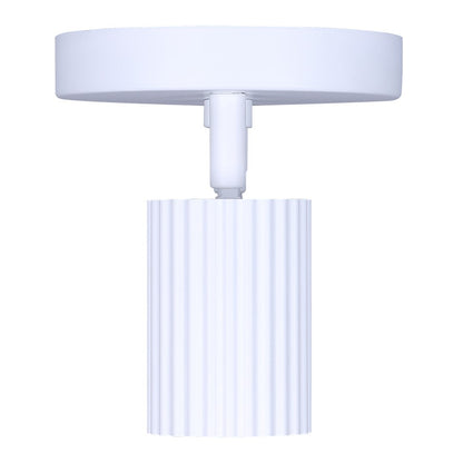 Canarm Rexton 5.5in 2-Light Track Lighting | Matte White Steel | Kitchen & Office | 5.5 x 5 x 5.75 in | Model ICW1119A02WH10