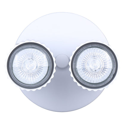 Canarm Rexton 5.5in 2-Light Track Lighting | Matte White Steel | Kitchen & Office | 5.5 x 5 x 5.75 in | Model ICW1119A02WH10