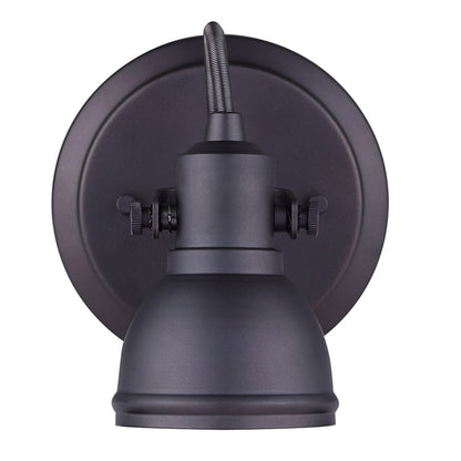 Canarm Polo 1-Light Track Light | Oil Rubbed Bronze Metal | Entryway & Kitchen | 5 x 5 x 7 in | Model ICW622A01ORB10