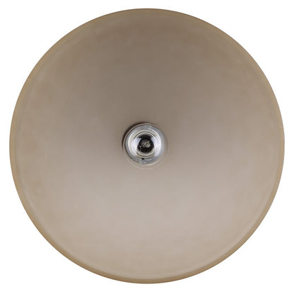 Canarm Eli 72in 2-Light Torchiere Floor Lamp | Oil Rubbed Bronze and Amber Glass Shade | Bedroom & Living Room | Model IFL2123B72ORB