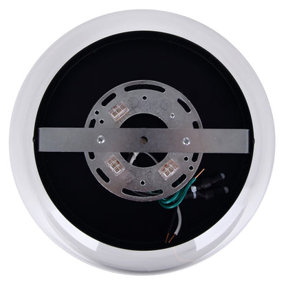 Canarm Pelia 11.88in 1-Light Flush Mount | Matte Black Steel and Clear/Opal Glass | Entryway & Hallway | 11.88 x 11.88 x 13 in | Model IFM1142A12BK