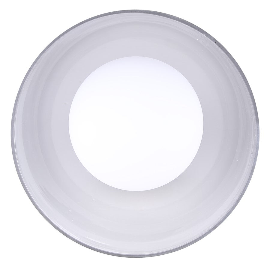 Canarm Pelia 11.88in 1-Light Flush Mount | Matte Black Steel and Clear/Opal Glass | Entryway & Hallway | 11.88 x 11.88 x 13 in | Model IFM1142A12BK