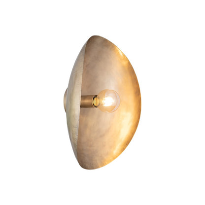 Canarm Maverick 17.75in 1-Light Flush Mount | Antique Brass Iron | Entryway & Hallway | 17.75 x 12.8 x 6.5 in | Model IFM1182A17AB