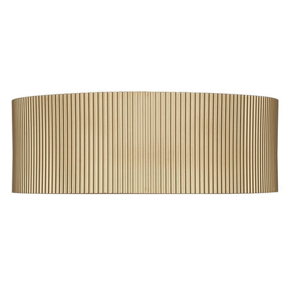 Canarm Scarlett 15in 2-Light Flush Mount | Painted Gold Steel | Entryway & Bedroom | 15 x 15 x 5.125 in | Model IFM1208A15PGD