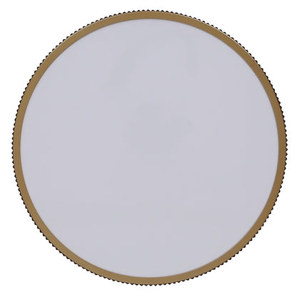 Canarm Scarlett 15in 2-Light Flush Mount | Painted Gold Steel | Entryway & Bedroom | 15 x 15 x 5.125 in | Model IFM1208A15PGD