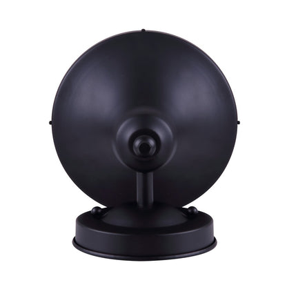 Canarm Madison 6in 1-Light Outdoor Lantern | Industrial Matte Black and Clear Glass | Porch & Garage Wall Light | Model IOL143TBK-C