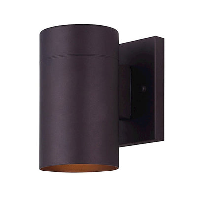 Canarm Night Sky 1-Light Outdoor Wall Sconce | Oil Rubbed Bronze Steel | Porch & Entryway | 4.38 x 6.75 x 7.35 in | Model IOL211ORB
