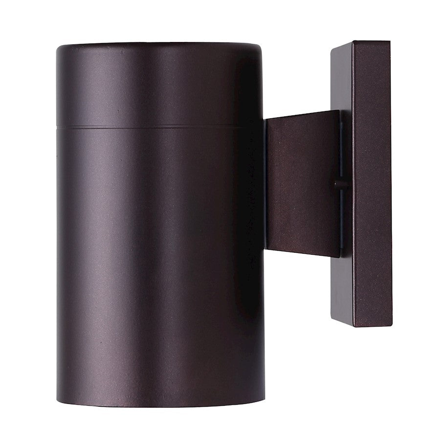 Canarm Night Sky 1-Light Outdoor Wall Sconce | Oil Rubbed Bronze Steel | Porch & Entryway | 4.38 x 6.75 x 7.35 in | Model IOL211ORB