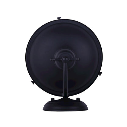 Canarm Marcella 9in 1-Light Outdoor Lantern | Black Metal and Glass Panel | Porch & Patio | 9 x 10 x 7.25 in | Model IOL322BK