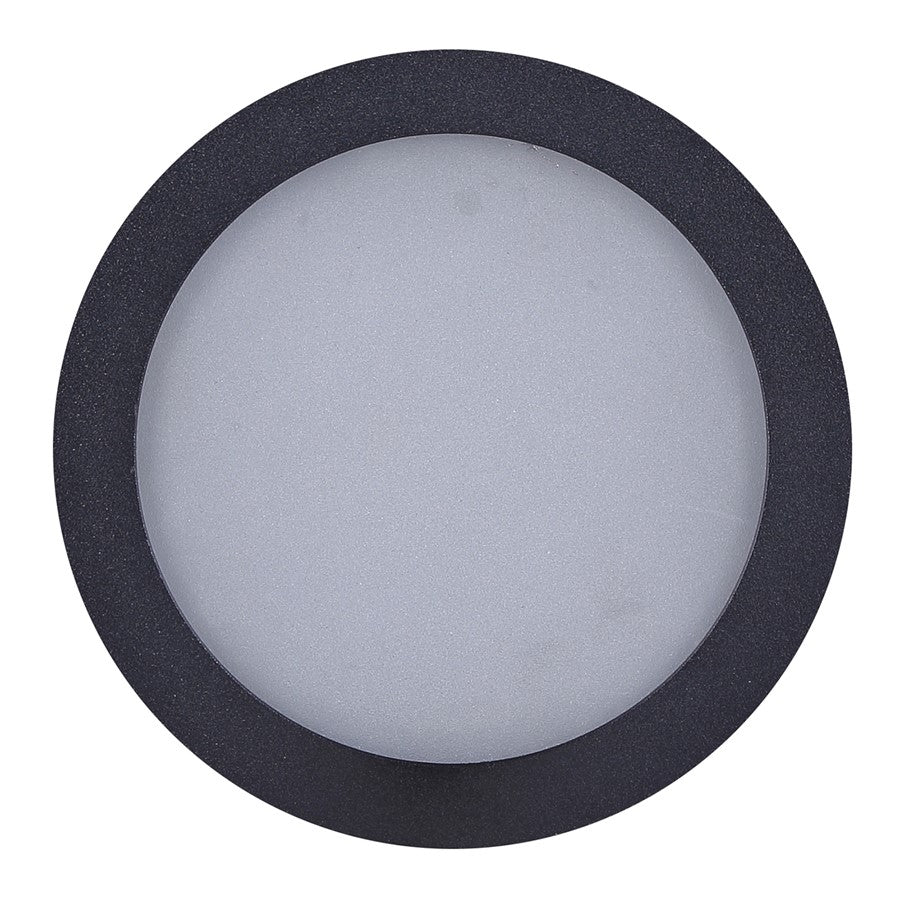 Canarm Tayla 1-Light 62in Outdoor Post Lantern | Modern Black and Frosted Glass | Driveway & Patio | 9 x 9 x 62 in | Model IOL571BK