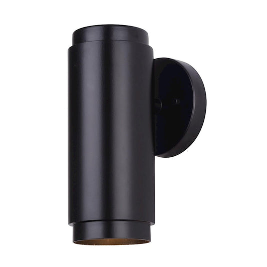 Canarm Lyam 1-Light Outdoor Down Light | Matte Black Metal | Entryway & Patio Wall Light | 4.75 x 6 x 9.62 in | Model IOL575BK