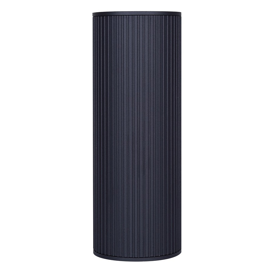 Canarm Rexton 11.75in 2-Light Outdoor Lantern | Modern Black and Frosted Glass | Porch & Entryway Wall Light | 4.25 x 6.62 x 11.75 in | Model IOL639BK