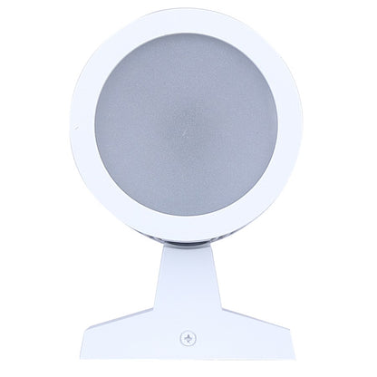 Canarm Rexton 11.75in 2-Light Outdoor Lantern | Modern White and Frosted Glass | Porch & Entryway Wall Light | 4.25 x 6.62 x 11.75 in | Model IOL639WH