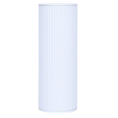 Canarm Rexton 11.75in 2-Light Outdoor Lantern | Modern White and Frosted Glass | Porch & Entryway Wall Light | 4.25 x 6.62 x 11.75 in | Model IOL639WH