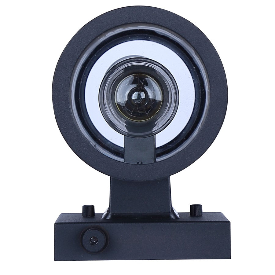 Canarm Braxton 4.25in 2-Light Outdoor Lantern | Black Metal and Frosted Glass | Covered Patio & Entryway | 6 x 4.25 x 13 in | Model IOL710BK