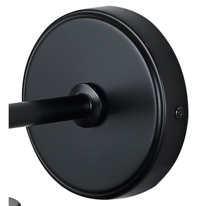 Canarm Orillia 9.75in 1-Light Outdoor Lantern | Matte Black Steel and Clear Glass | Patio & Entryway Downlight | Model IOL729BK