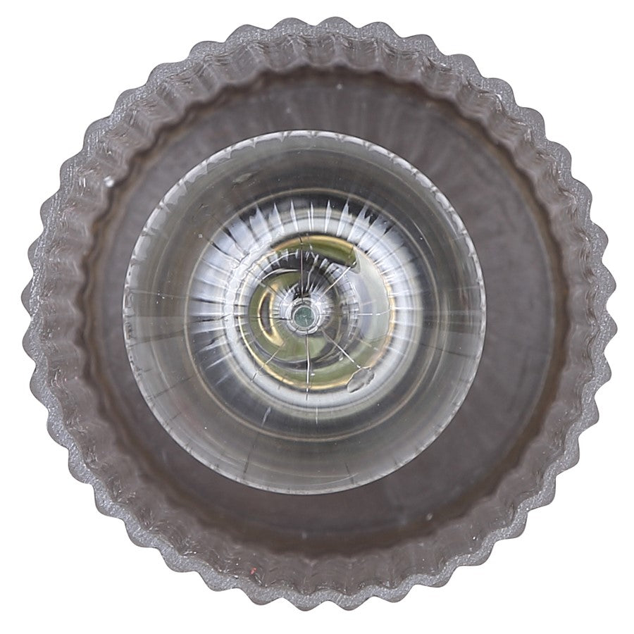 Canarm Kinslea 4.75in 1-Light Pendant | Gold and Clear Ribbed Glass | Kitchen Island & Dining Room | 4.75 x 4.75 x 11.75 in | Model IPL1165A01GD-CR
