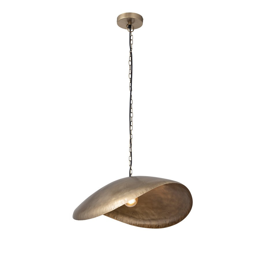 Canarm Maverick 29in 1-Light Pendant | Antique Brass Iron | Dining Room & Kitchen Island | 29 x 21 x 12 in | Model IPL1182A01AB29