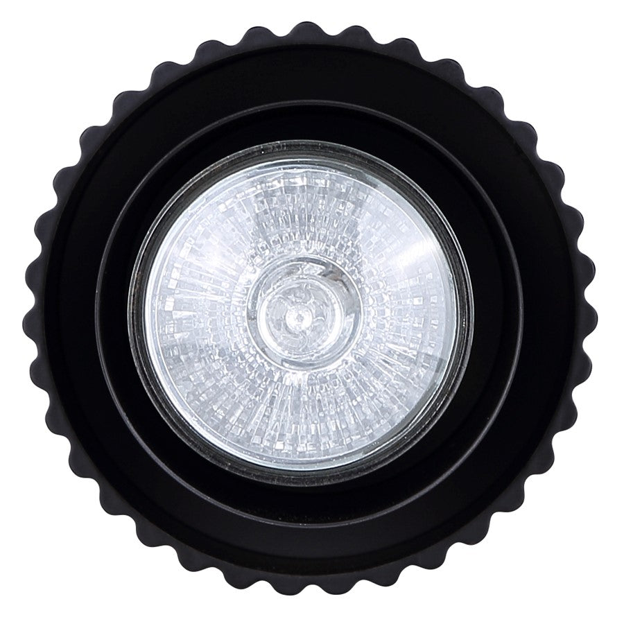 Canarm Cohen 4.75in 1-Light Pendant | Matte Black Ribbed Steel | Bedroom & Kitchen Island | 4.75 x 4.75 x 13.5-61.5 in | Model IPL1231A01BK10
