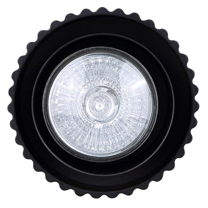 Canarm Cohen 4.75in 1-Light Pendant | Matte Black Ribbed Steel | Bedroom & Kitchen Island | 4.75 x 4.75 x 13.5-61.5 in | Model IPL1231A01BK10