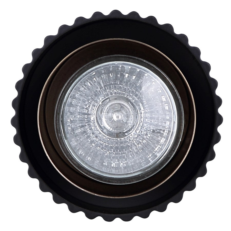 Canarm Cohen 4.75in 1-Light Pendant | Modern Matte Black and Gold Steel | Kitchen Island & Dining Room | 4.75 x 4.75 x 13.5 in | Model IPL1231A01BKG10