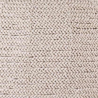 Canarm Devi 24in 3-Light Pendant | Boho Natural Macramé Shade | Dining Room & Bedroom | 24 x 24 x 19 in | Model IPL2081B03NA