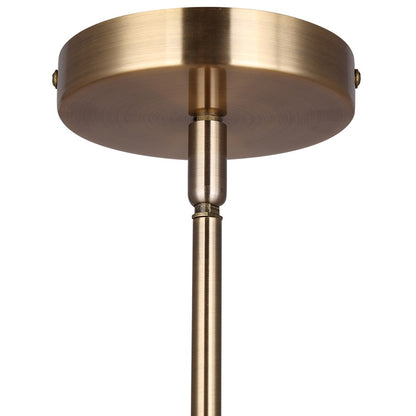 Canarm Aurea 9in 1-Light Pendant | Gold Metal Finish | Dining Room & Kitchen Island | 9 x 9 x 17.25 in | Model IPL2102B01GDP