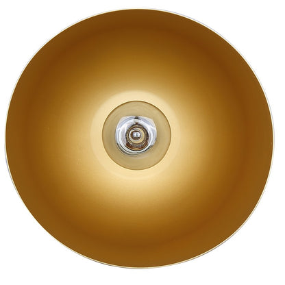 Canarm Aurea 9in 1-Light Pendant | Gold Metal Finish | Dining Room & Kitchen Island | 9 x 9 x 17.25 in | Model IPL2102B01GDP