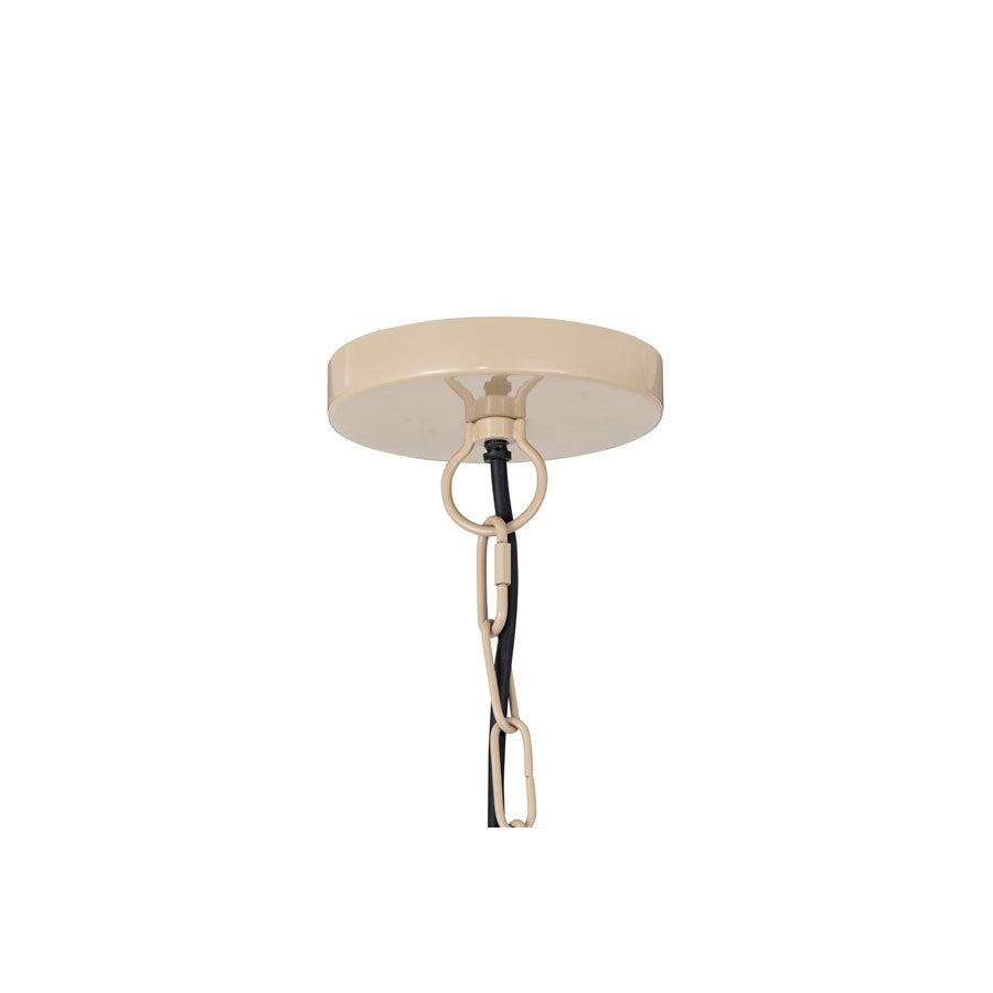 Canarm Sidney 23in 3-Light Pendant | Coastal Natural Rattan and Iron | Dining Room & Living Room | 23 x 23 x 17 in | Model IPL2156B03NA