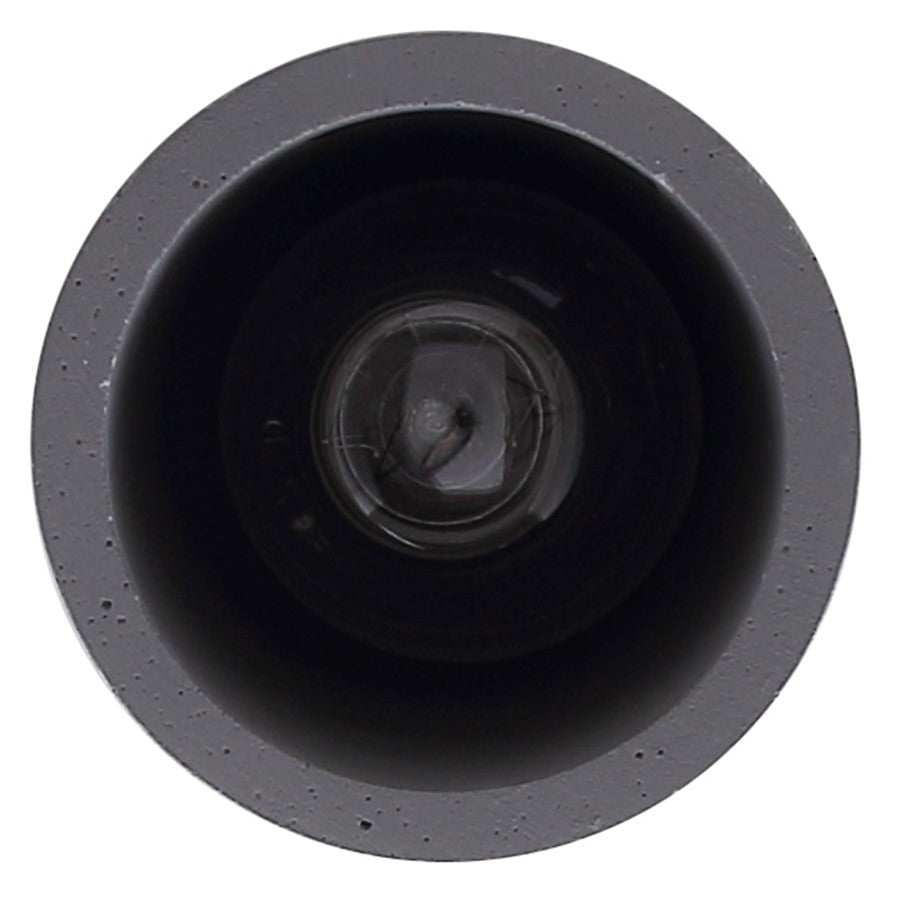 Canarm Jack 4.75in 1-Light Pendant | Matte Black and Grey Cement | Kitchen Island & Dining Room | 4.75 x 4.75 x 12 in | Model IPL729B01BK-GY