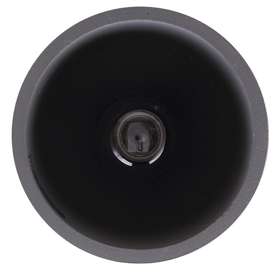Canarm Jack 6in 1-Light Pendant | Industrial Matte Black and Grey Cement | Kitchen Island & Dining Room | 6 x 6 x 10 in | Model IPL729B01BK6-GY