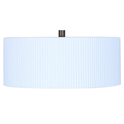Canarm Rexton 13in 2-Light Semi-Flush Mount | Matte White Metal | Bedroom & Living Room | 13 x 13 x 9 in | Model ISF1119A02WHG