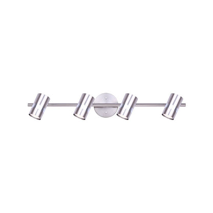 Canarm Aldi 29in 4-Light Track Lighting | Matte Black and Chrome | Kitchen & Living Room | 29 x 5 x 8 in | Model IT1058A04BNC10