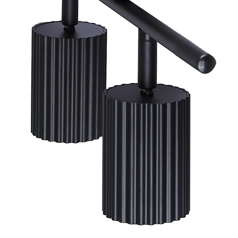 Canarm Rexton 14in 2-Light Track Lighting | Matte Black | Kitchen & Office | 14 x 5 x 7 in | Model IT1119A02BK10