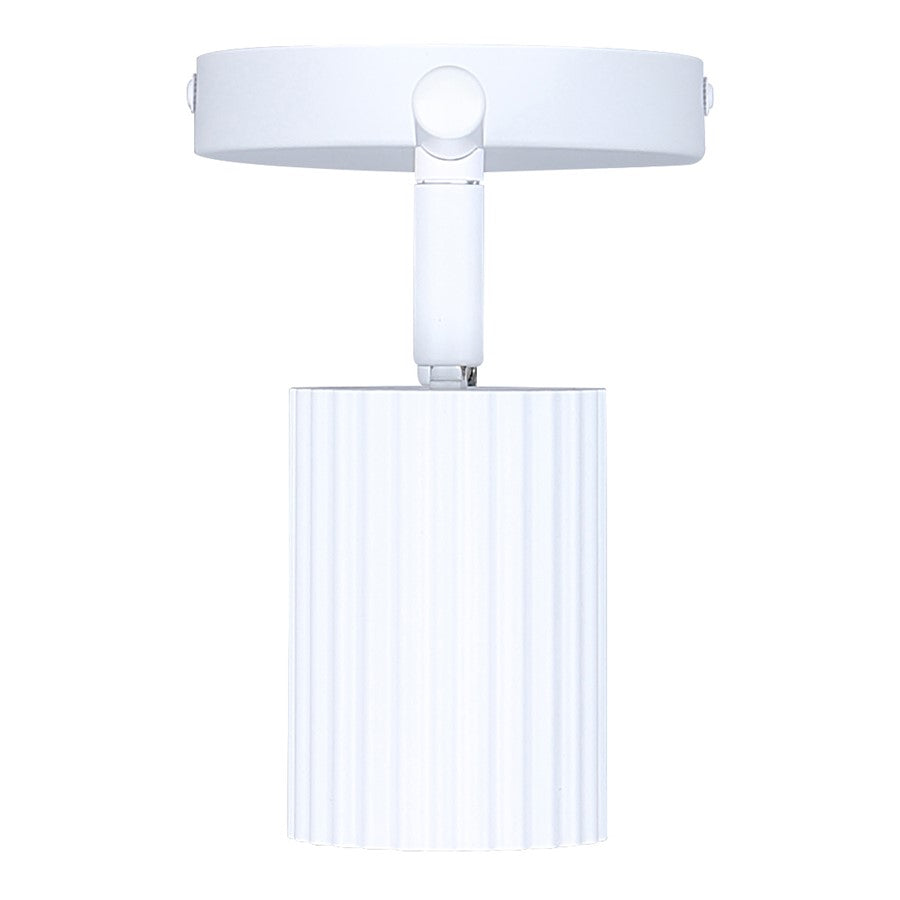 Canarm Rexton 14in 2-Light Track Lighting | Matte White | Kitchen & Office | 14 x 5 x 7 in | Model IT1119A02WH10