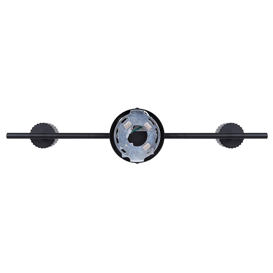 Canarm Rexton 22in 3-Light Track Lighting | Matte Black | Kitchen & Living Room | 22 x 5 x 7 in | Model IT1119A03BK10