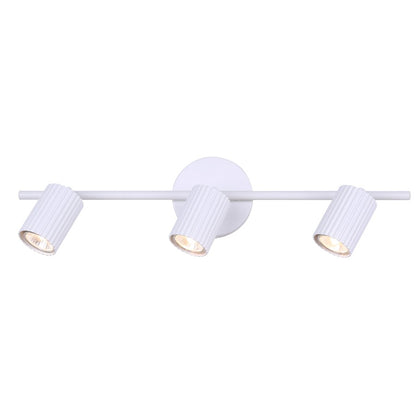 Canarm Rexton 22.5in 3-Light Track Lighting | Modern Matte White Metal | Kitchen & Living Room | 22.5 x 4.75 x 6.5 in | Model IT1119A03WH10