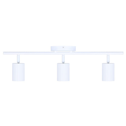 Canarm Rexton 22.5in 3-Light Track Lighting | Modern Matte White Metal | Kitchen & Living Room | 22.5 x 4.75 x 6.5 in | Model IT1119A03WH10