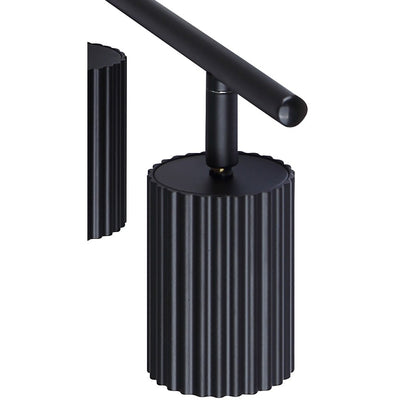 Canarm Rexton 29in 4-Light Track Lighting | Modern Matte Black Metal | Kitchen & Living Room | 29 x 4.75 x 6.5 in | Model IT1119A04BK10