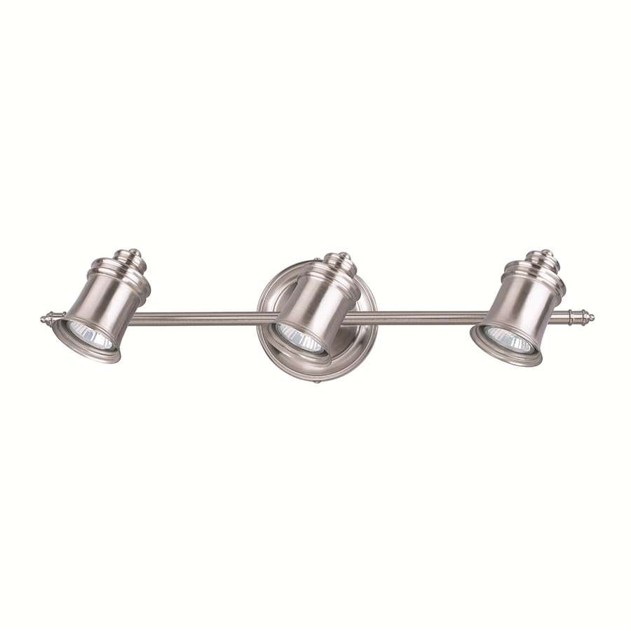 Canarm Taylor 21.5in 3-Light Track Lighting Kit | Brushed Pewter Steel | Kitchen & Living Room Accent | 21.5 x 4.75 in | Model IT299A03BPT10