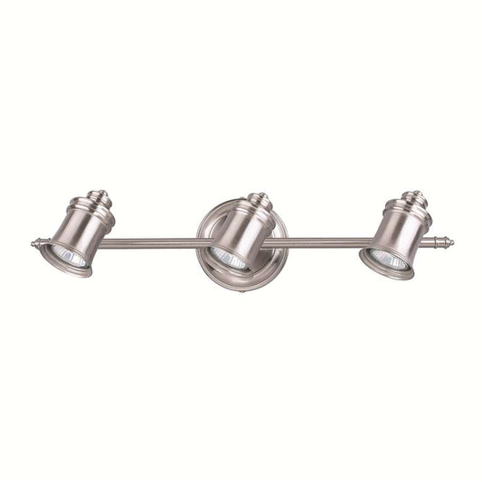 Canarm Taylor 21.5in 3-Light Track Lighting Kit | Brushed Pewter Steel | Kitchen & Living Room Accent | 21.5 x 4.75 in | Model IT299A03BPT10