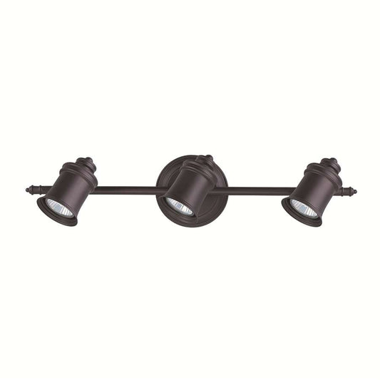 Canarm Taylor 21.5in 3-Light Track Lighting Kit | Oil Rubbed Bronze Steel | Kitchen & Living Room Accent | 21.5 x 4.75 in | Model IT299A03ORB10