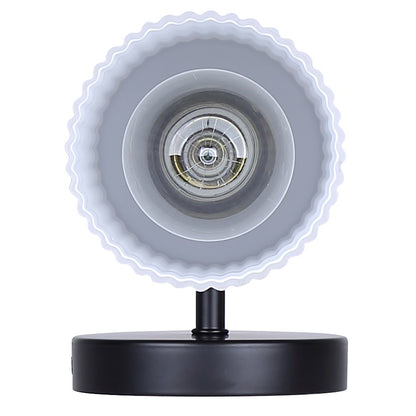 Canarm Kinslea 6in 2-Light Vanity Light | Modern Matte Black and Opal Ribbed Glass | Bathroom & Hallway | 6 x 4 x 20 in | Model IVL1165A02BK-FR