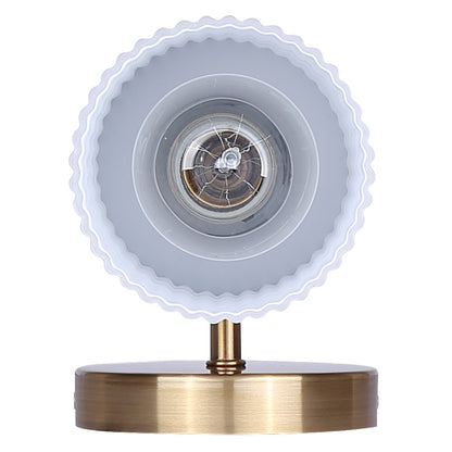 Canarm Kinslea 6in 2-Light Vanity Light | Modern Gold and Opal Ribbed Glass | Bathroom & Hallway | 6 x 4 x 20 in | Model IVL1165A02GD